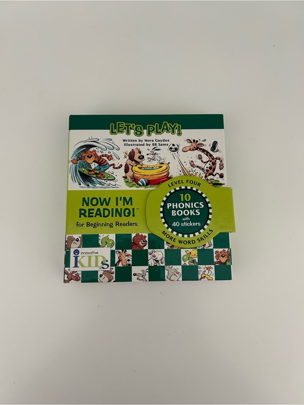 Now I'm Reading! Level 4 by Nora Gaydos - 10 Phonics Books with Stickers